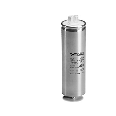 Vossloh Schwabe 536398 condensator 18uF 380-450V parallel compensatie
lengte 115mm incl. 10mm voor M8 draadeind